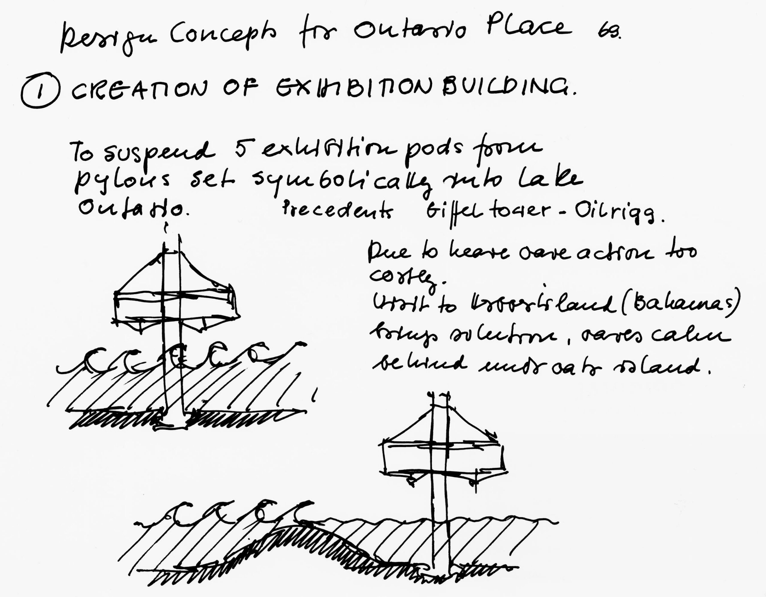 Cinesphere and Pods, Ontario Place